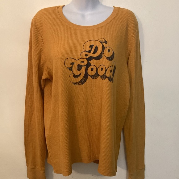 Anthropologie Back When Graphic thermal Do Good - Picture 4 of 6